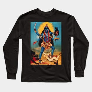 Goddess Kali Long Sleeve T-Shirt